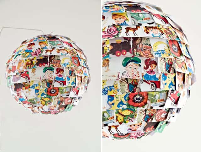 35 Lovely DIY Paper Lamps 6