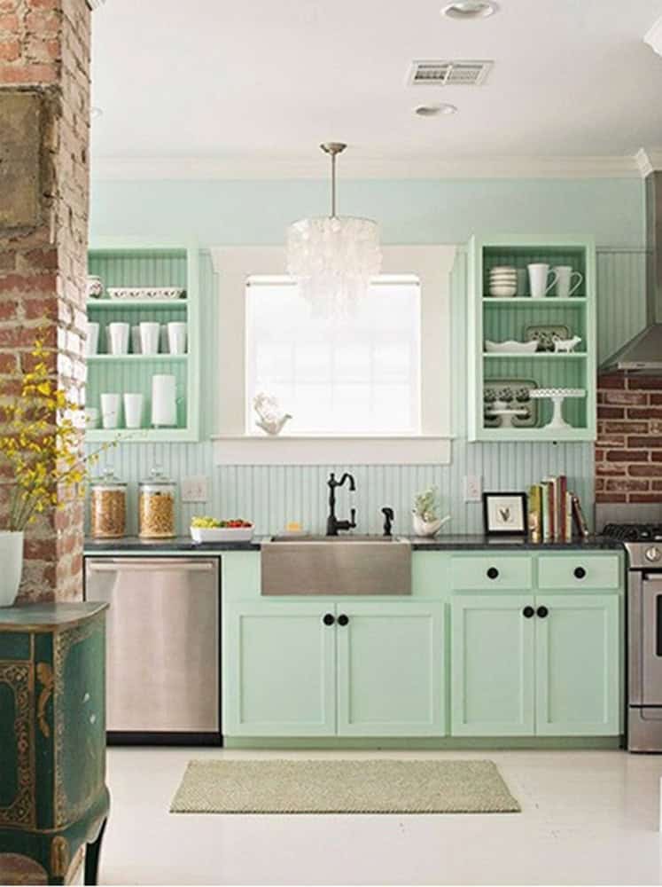 20 Lovely Peach and Mint Interior Designs 7