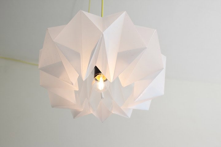 35 Lovely DIY Paper Lamps 8