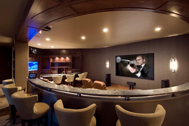 22 Contemporary Media Room Design Ideas 9
