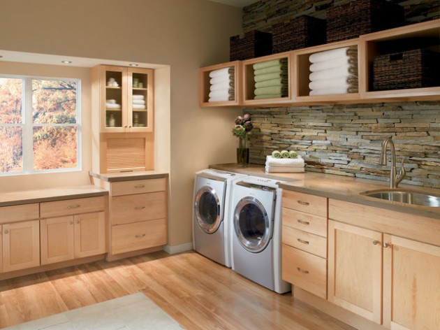 26 Contemporary Super Smart Laundry Room Designs