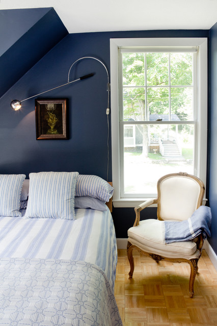 30 Elegant Blue Walls Design Ideas