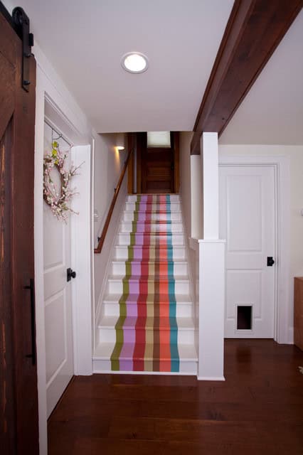 20 Fancy Painted Stair Runners Ideas
