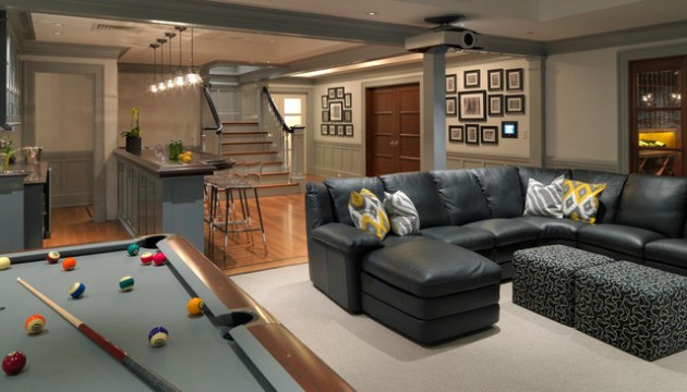 24 Stunning Ideas For Designing a Contemporary Basement
