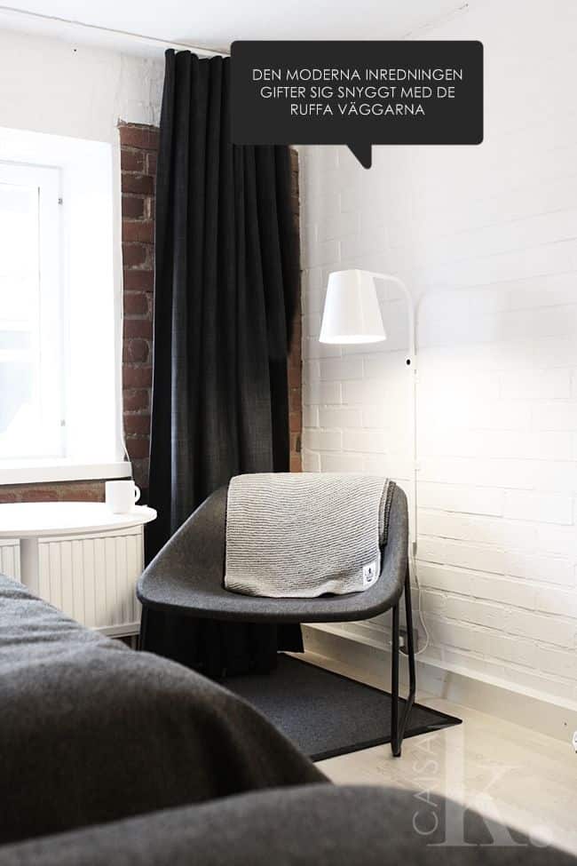 30 Stylish Interior Designs with Black Curtains 14