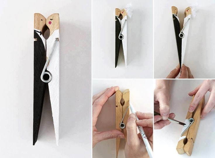 38 Creative DIY Ideas You Can Do With Wooden Pegs 1