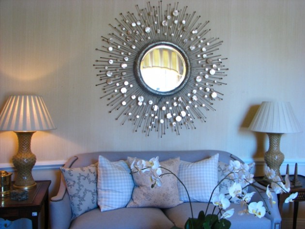 28 Unique and Stunning Wall Mirror Designs for Living Room