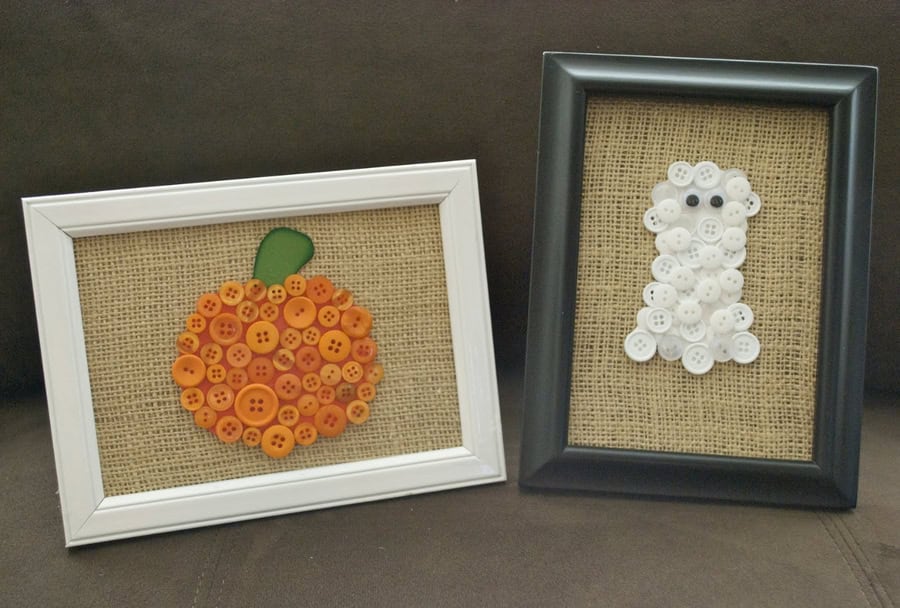 30 Creative DIY Fall Buttons Craft Ideas 19