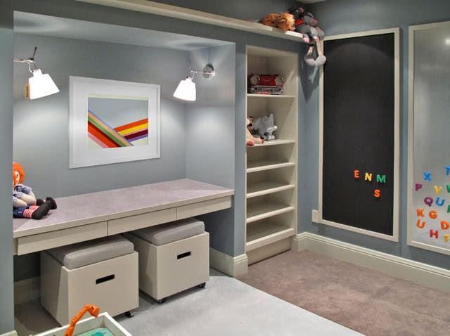 25 Adorable Kids Study Space Designs 19