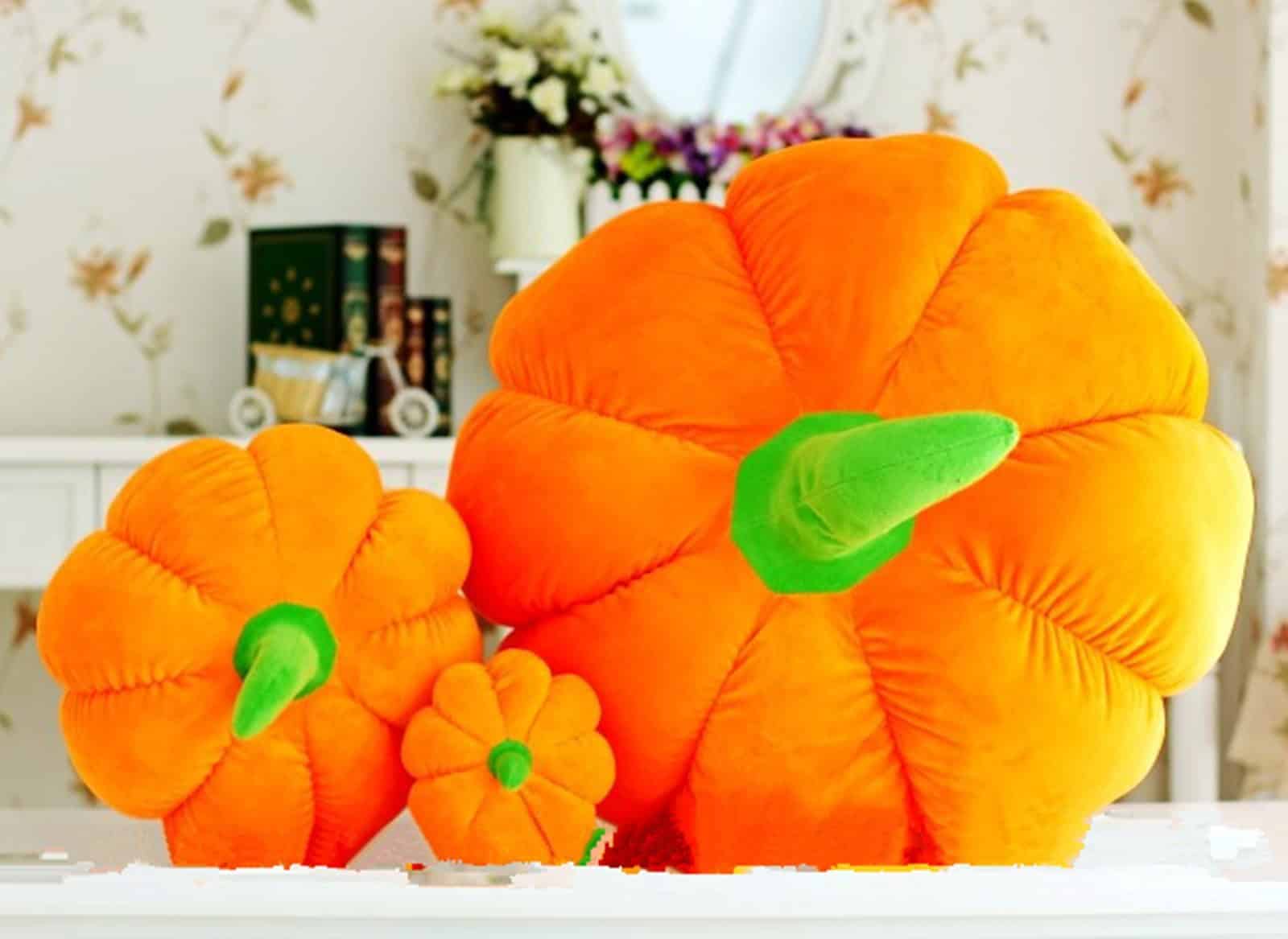 Pumpkin Plush Toy Decoration 20 Interesting Halloween Decorations To Buy For Your Home (17)