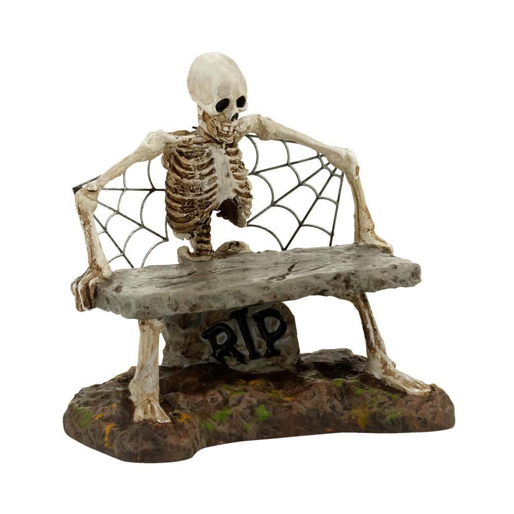 Department 56 ‘Is This Seat Taken’ Halloween Decoration 20 Interesting Halloween Decorations To Buy For Your Home (20)