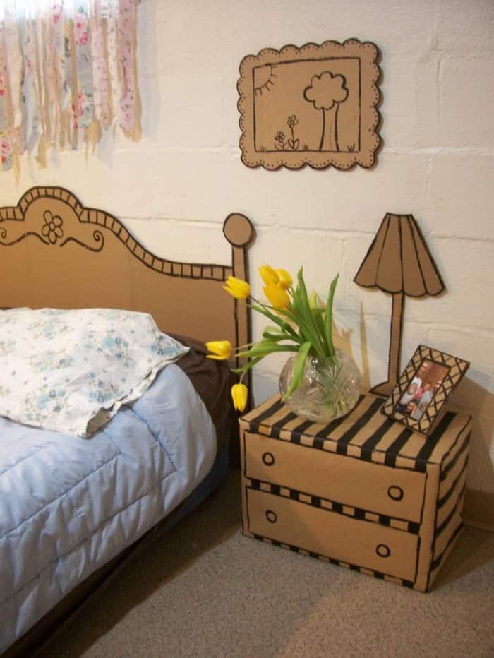 30 Amazing Cardboard DIY Furniture Ideas 26