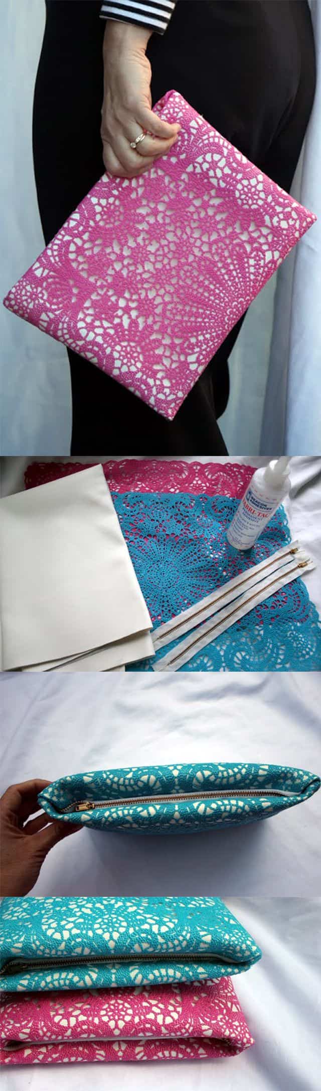 40 Inspiring DIY Lace Decorations 27