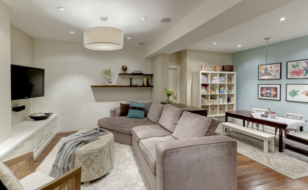 24 Stunning Ideas For Designing a Contemporary Basement