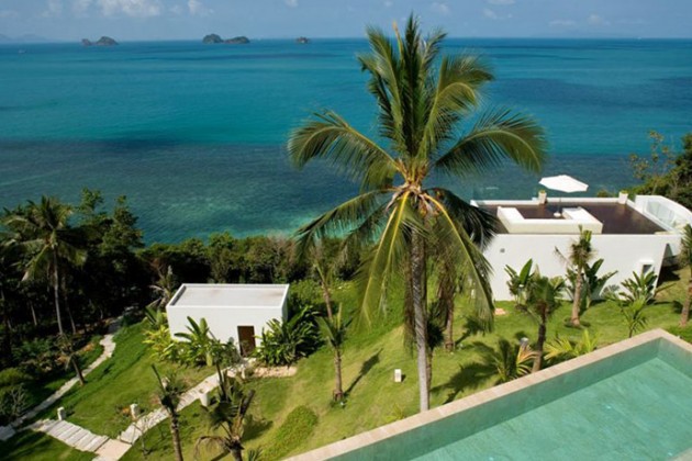 Villa Beige with Small Private Beach, Thailand