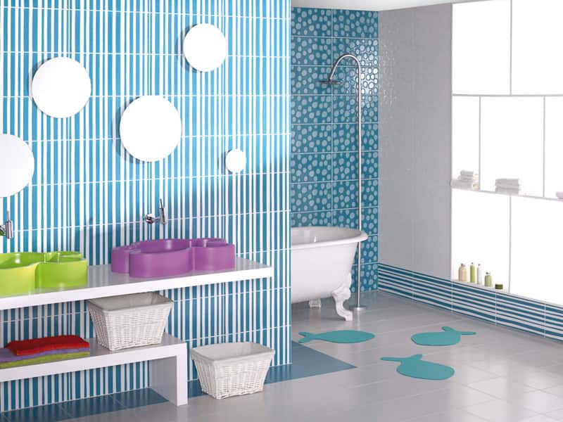 18 Cool Blue Kids Bathroom Design Ideas g