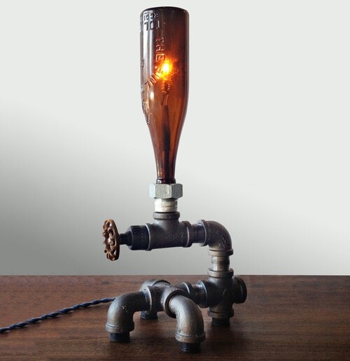 30 Amazing Diy Bottle Lamp Ideas