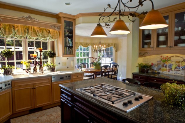 30 Impressive Kitchen Window Treatment Ideas