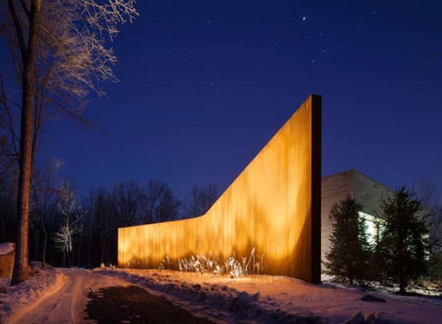 30 Charming Houses in the Woods 12