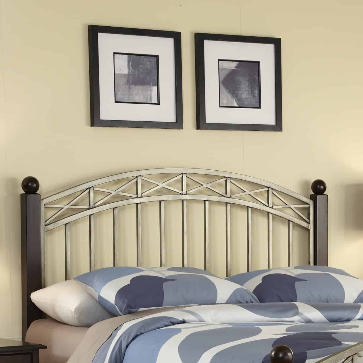 Home Styles Bordeaux Slat Headboard 15 Elegant Headboards Made out of Wood and Metal (10)