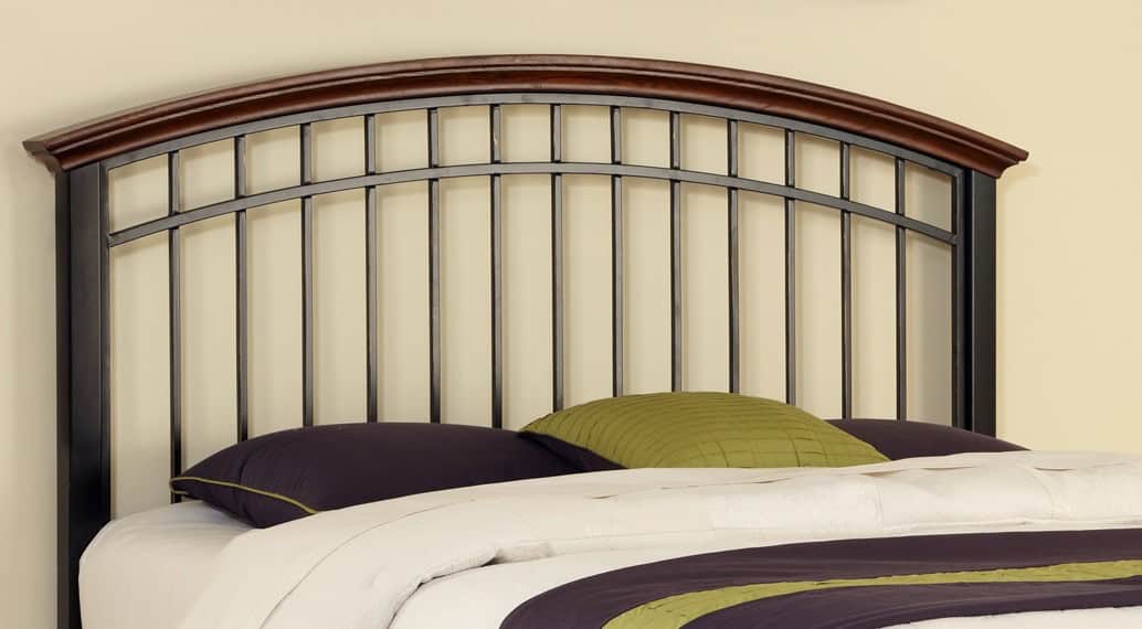 Home Styles Modern Craftsman Slat Headboard 15 Elegant Headboards Made out of Wood and Metal (13)