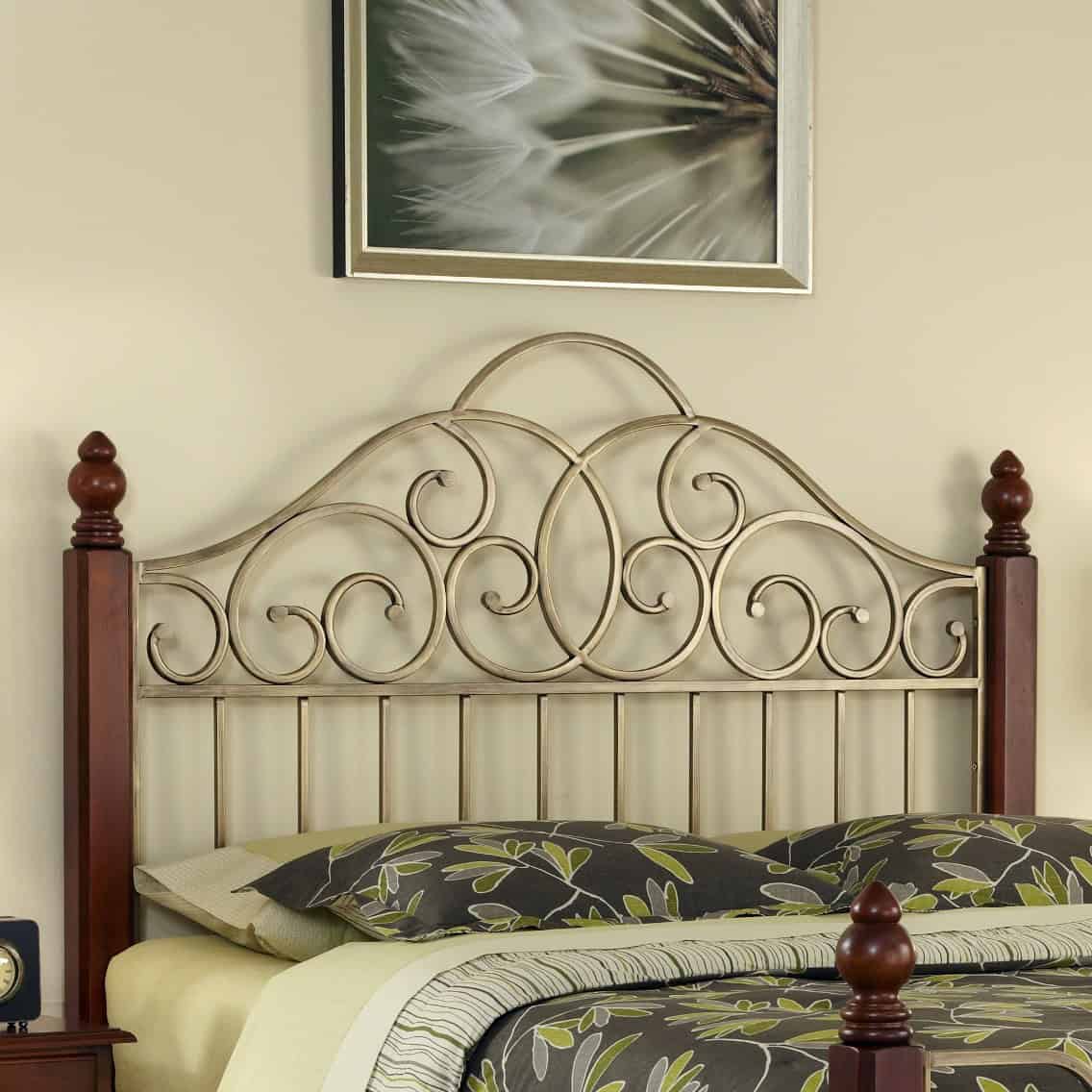 Home Styles St. Ives Headboard 15 Elegant Headboards Made out of Wood and Metal (6)