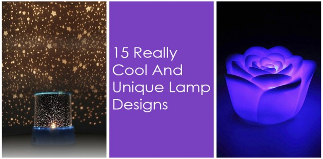 15 Really Cool And Unique Lamp Designs