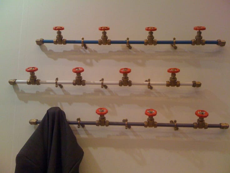35 Cool Plumbing Pipes Furniture Designs 16