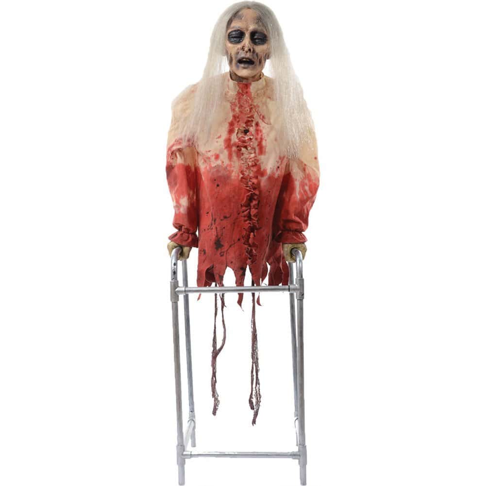 Limbless Libby Animated Prop 18 Absolutely Frightening Outdoor Halloween Decorations (8)