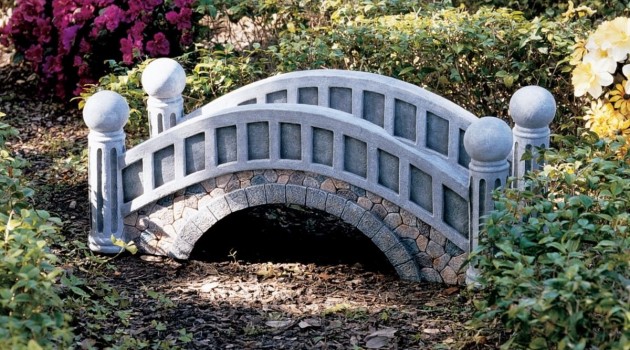 18 Small and Beautiful Fairy Tale Garden Bridges