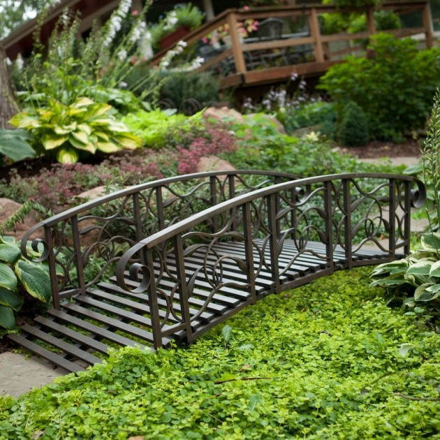 18 Small and Beautiful Fairy Tale Garden Bridges