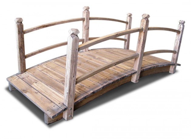 18 Small and Beautiful Fairy Tale Garden Bridges