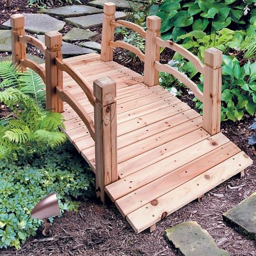 18 Small and Beautiful Fairy Tale Garden Bridges