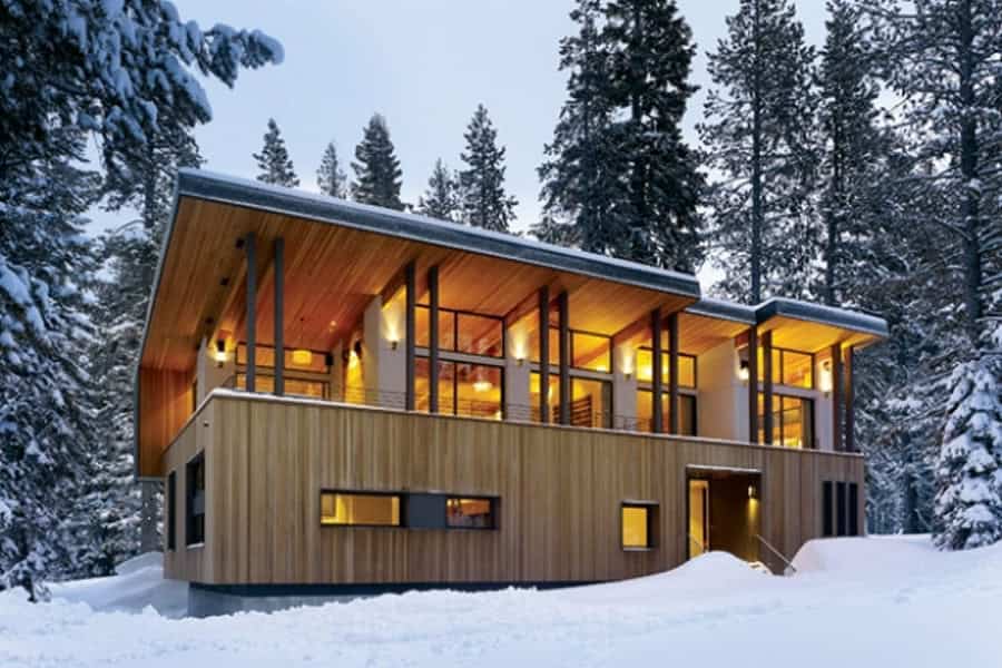 30 Charming Houses in the Woods 18