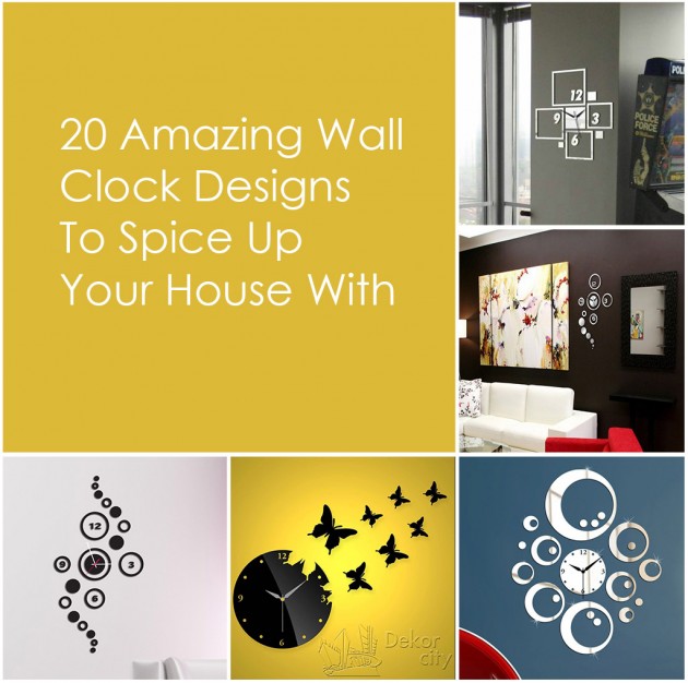 20 Amazing Wall Clock Designs To Spice Up Your House With (0)