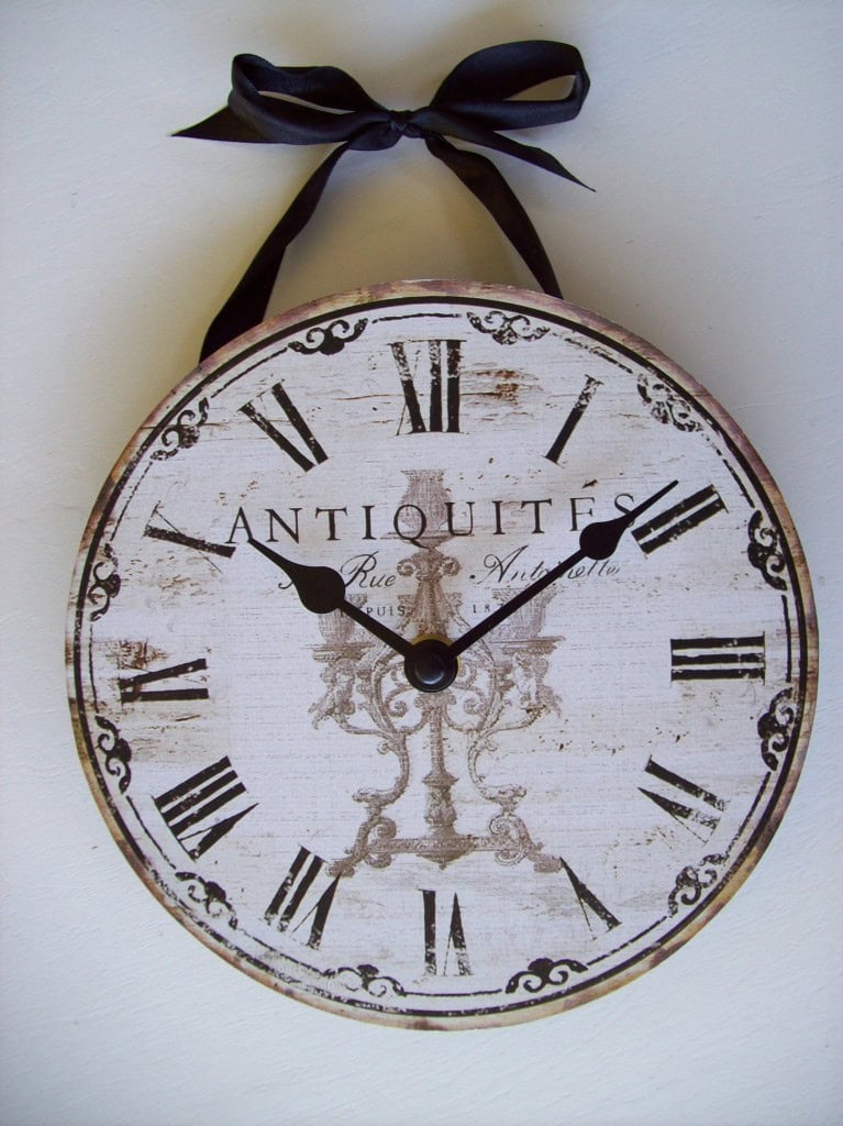 Antiquites Quartz French Country Vintage Wall Clock 20 Amazing Wall Clock Designs To Spice Up Your House With (10)