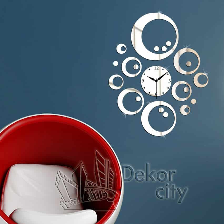 Decorative Mirror Wall Clock Rings 20 Amazing Wall Clock Designs To Spice Up Your House With (9)