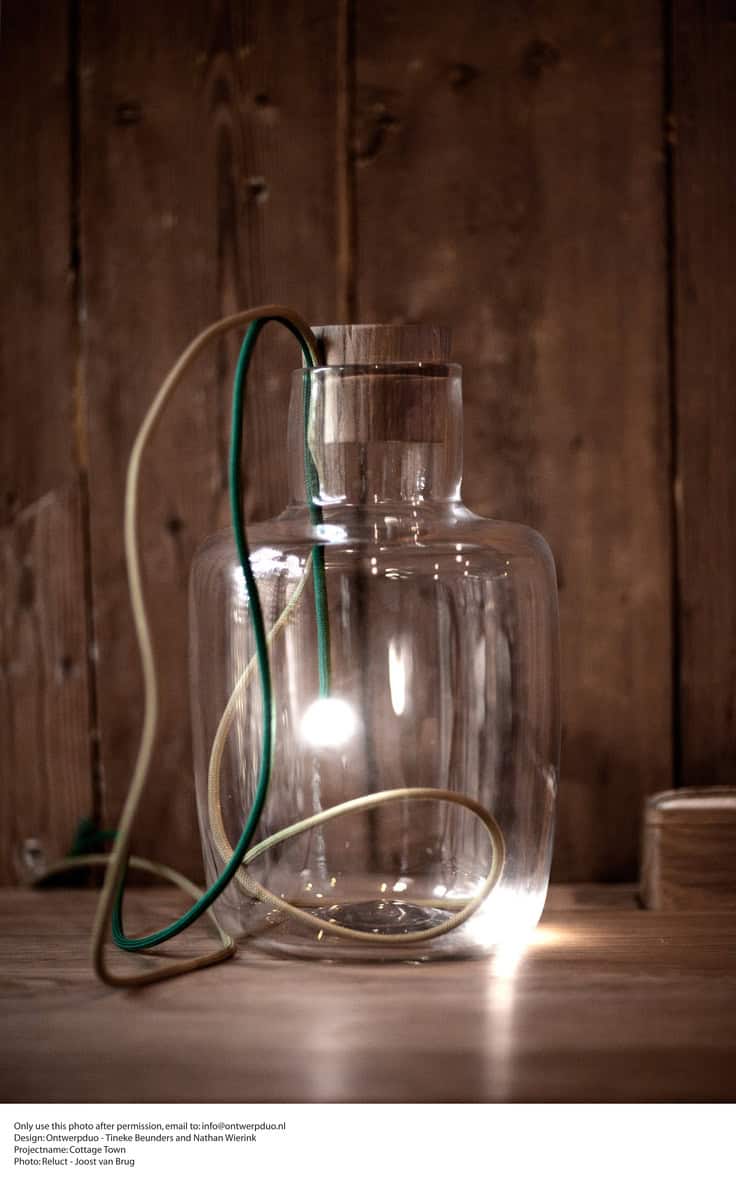 30 Amazing Diy Bottle Lamp Ideas 24