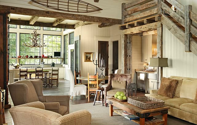 46 Stunning Rustic Living Room Design Ideas 28