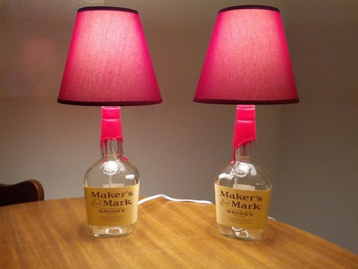 30 Amazing Diy Bottle Lamp Ideas 29