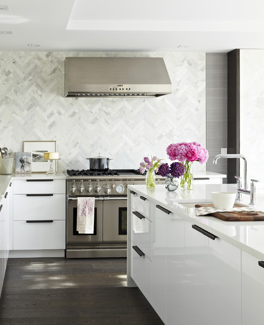 32 Delightful Backsplash Design Ideas for Improvement of Contemporary Kitchen
