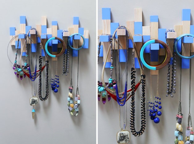 36 Awesome Ideas of DIY Wall Jewelry Organizers