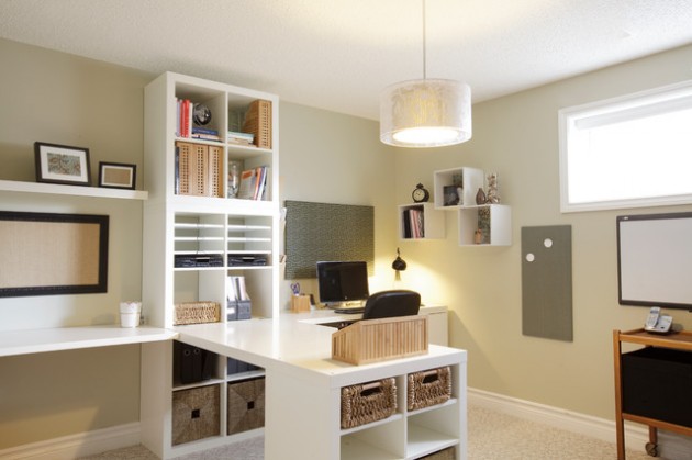 32 Simply Awesome Design Ideas for Practical Home Office