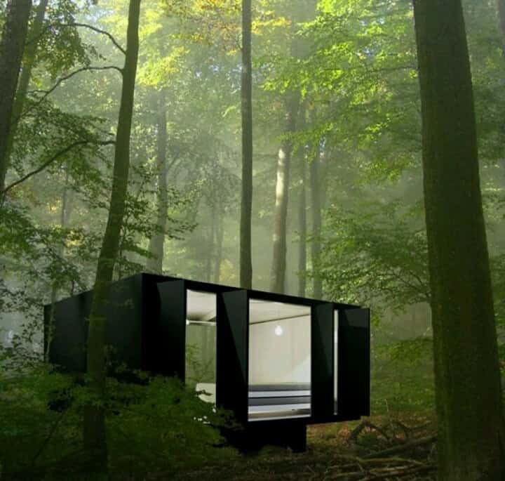 30 Charming Houses in the Woods 6