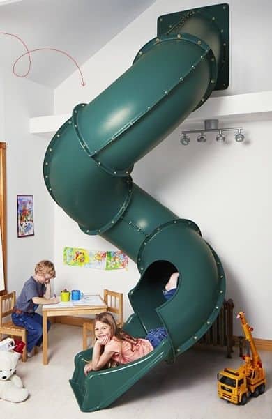 20 Cool and Fun Indoor Slides