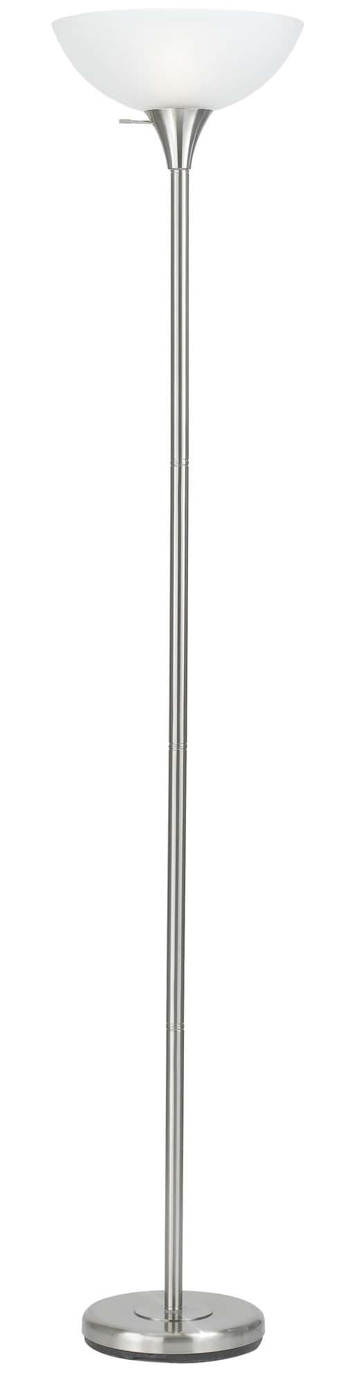 Torchiere Floor Lamp with Glass Shade A Collection of Floor Lamps for an Elegant Look (10)