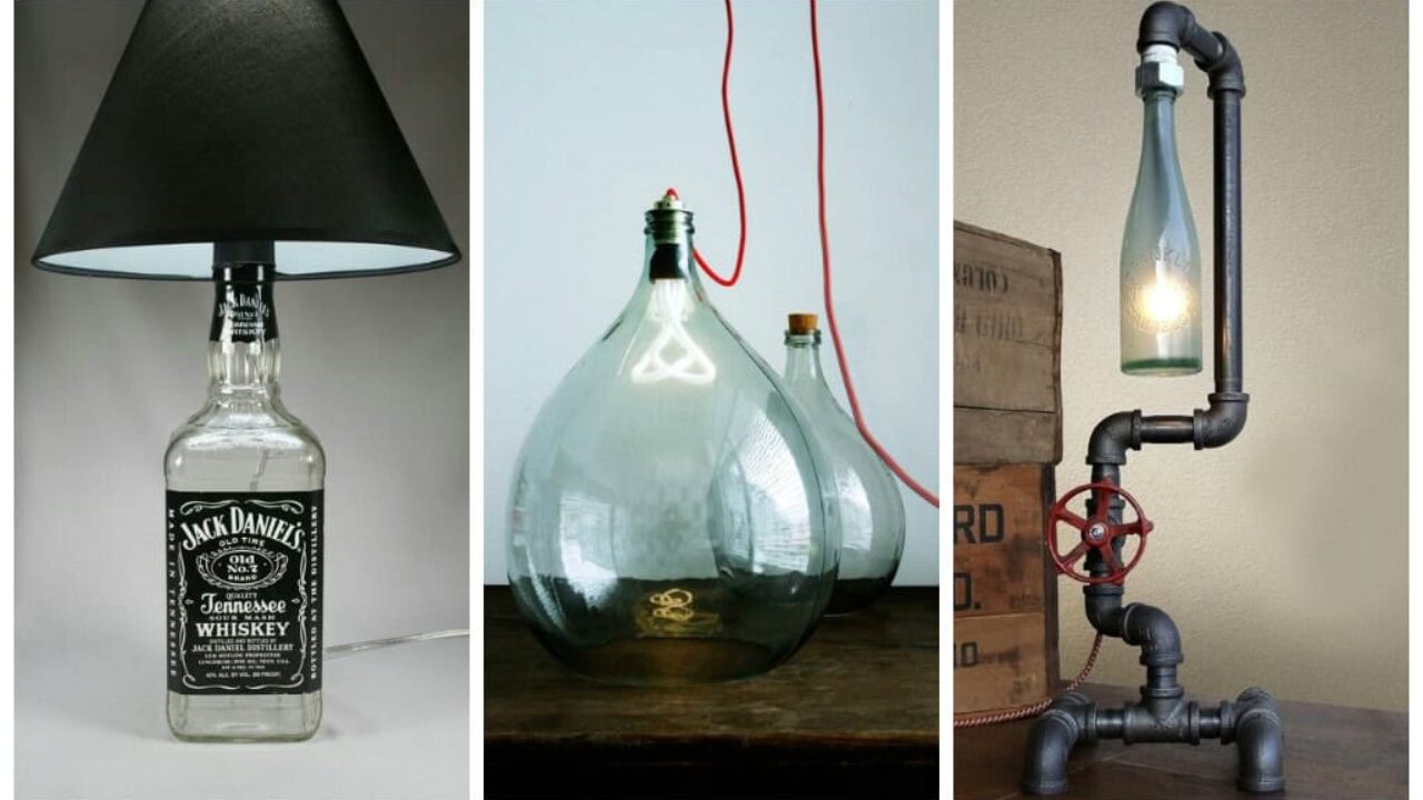 Diy Bottle Lamps