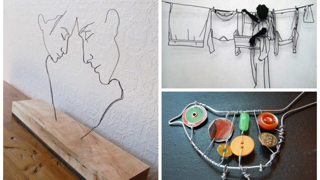 Easy Wire Art Ideas