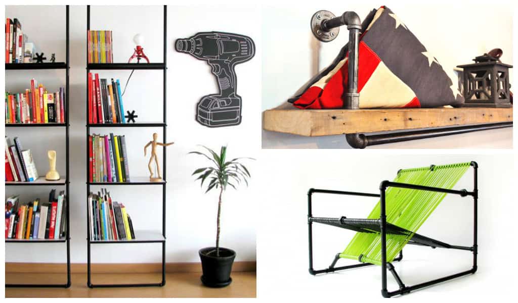 35 Cool Plumbing Pipes Furniture Designs