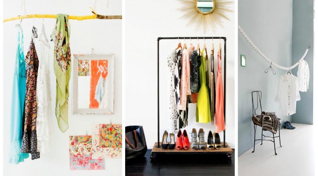 30 Clever and Chic DIY Clothing Storages